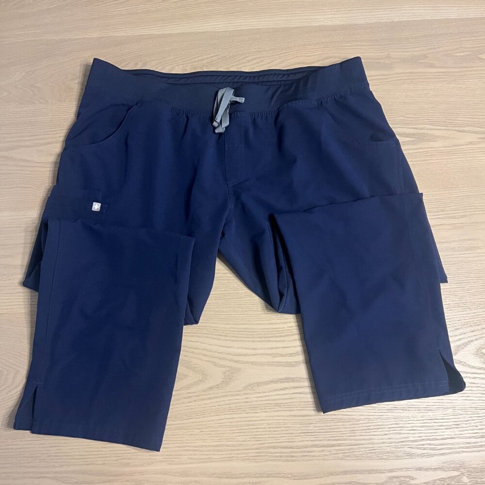 Navy Figs Scrub Pants